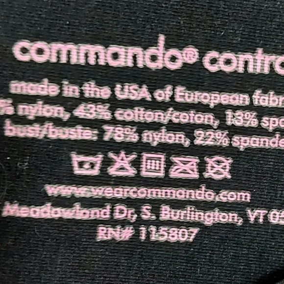 Commando Two Faced Tech Control Full Slip - Picture 5 of 6